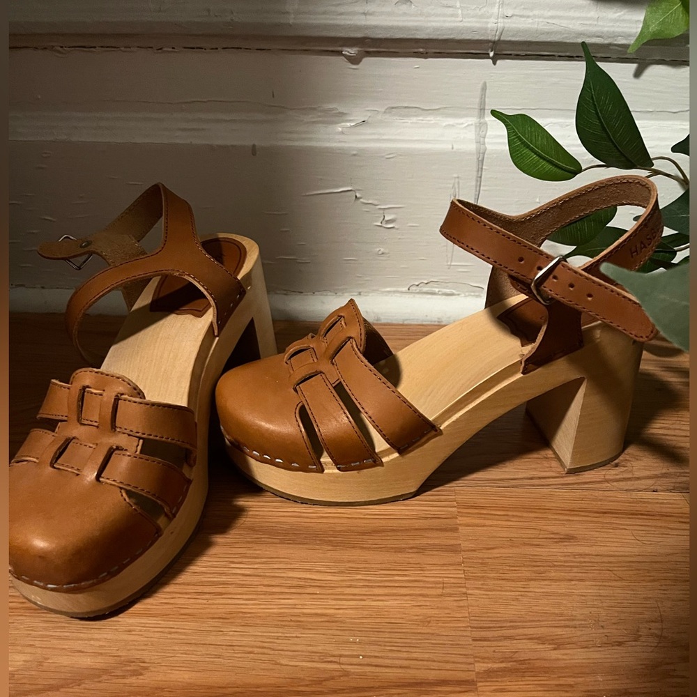 Swedish Hasbeens Grunge Sky High Platform Sandal